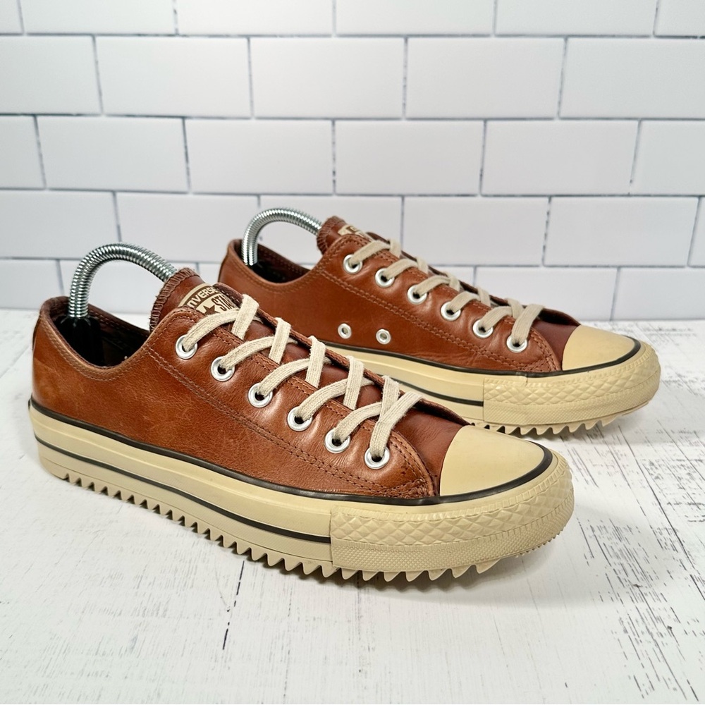 Converse Chuck 70 mineral clay brown leather low-top sneakers Women’s 9.5
